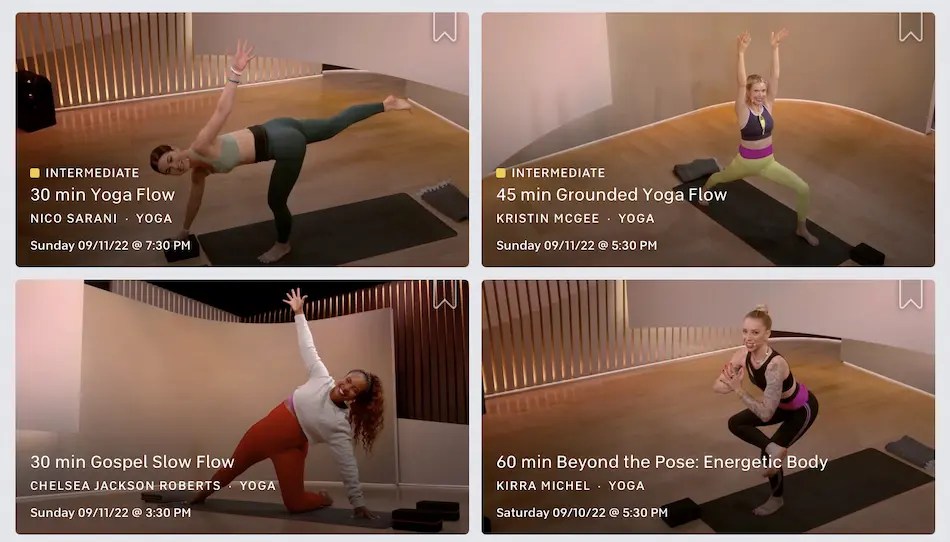 Peloton Yoga Review List of Classes and Instructors