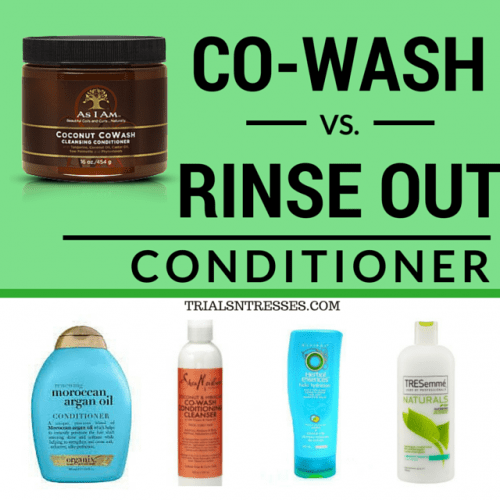 CoWash Conditioner Vs. Rinse Out Conditioner Whats The Difference