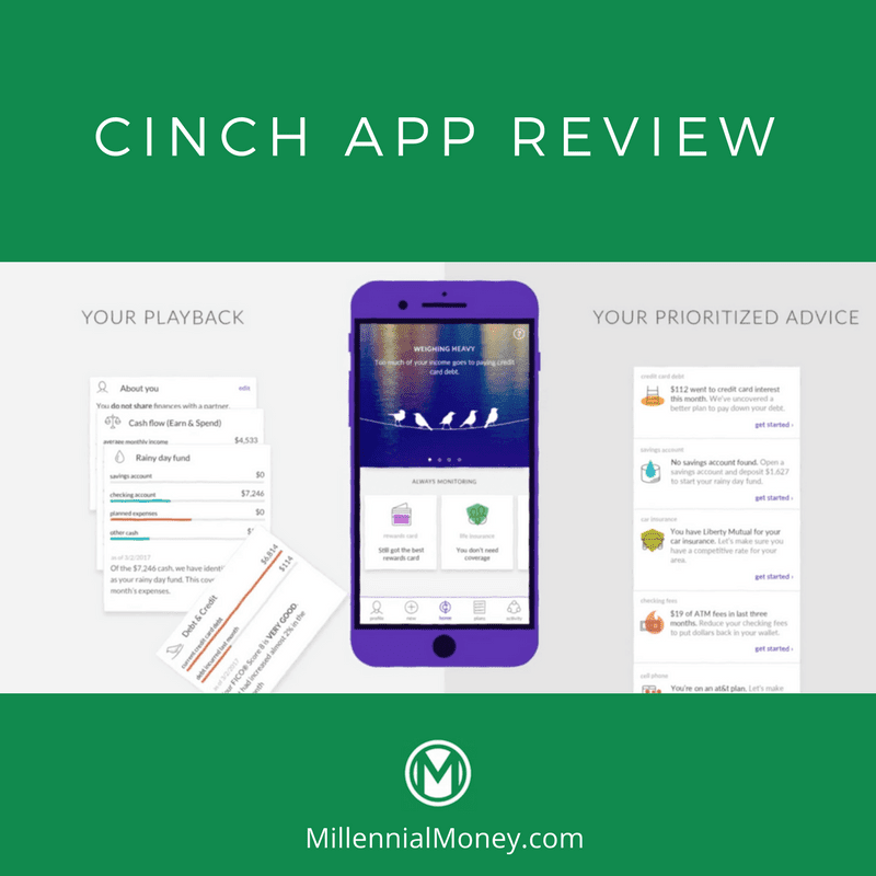 Cinch Financial App Review The Future of Automation? Millennial Money