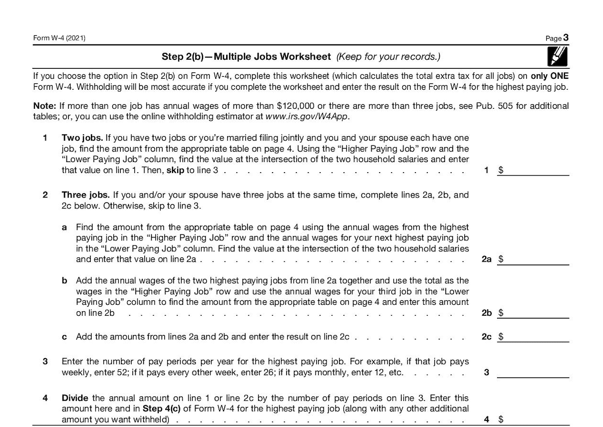 How To Fill Out a W4 Form for 2021 Millennial Money