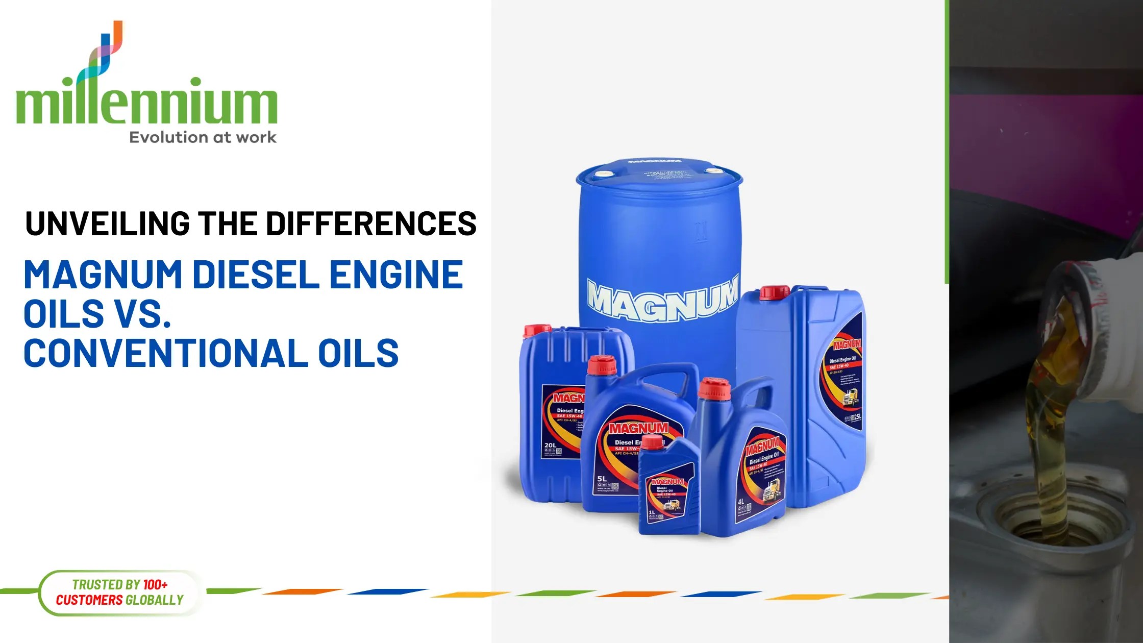 Magnum Diesel Engine Oils vs. Conventional Oils Unveiling the Differences