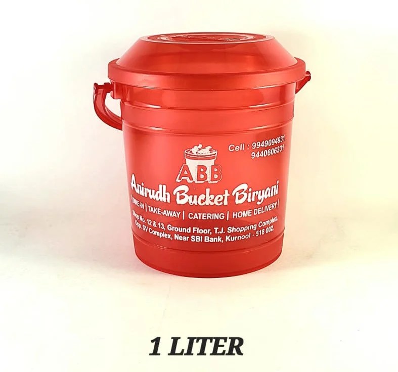 "Food Grade Plastic Biryani Bucket ManufacturersFood Grade Plastic
