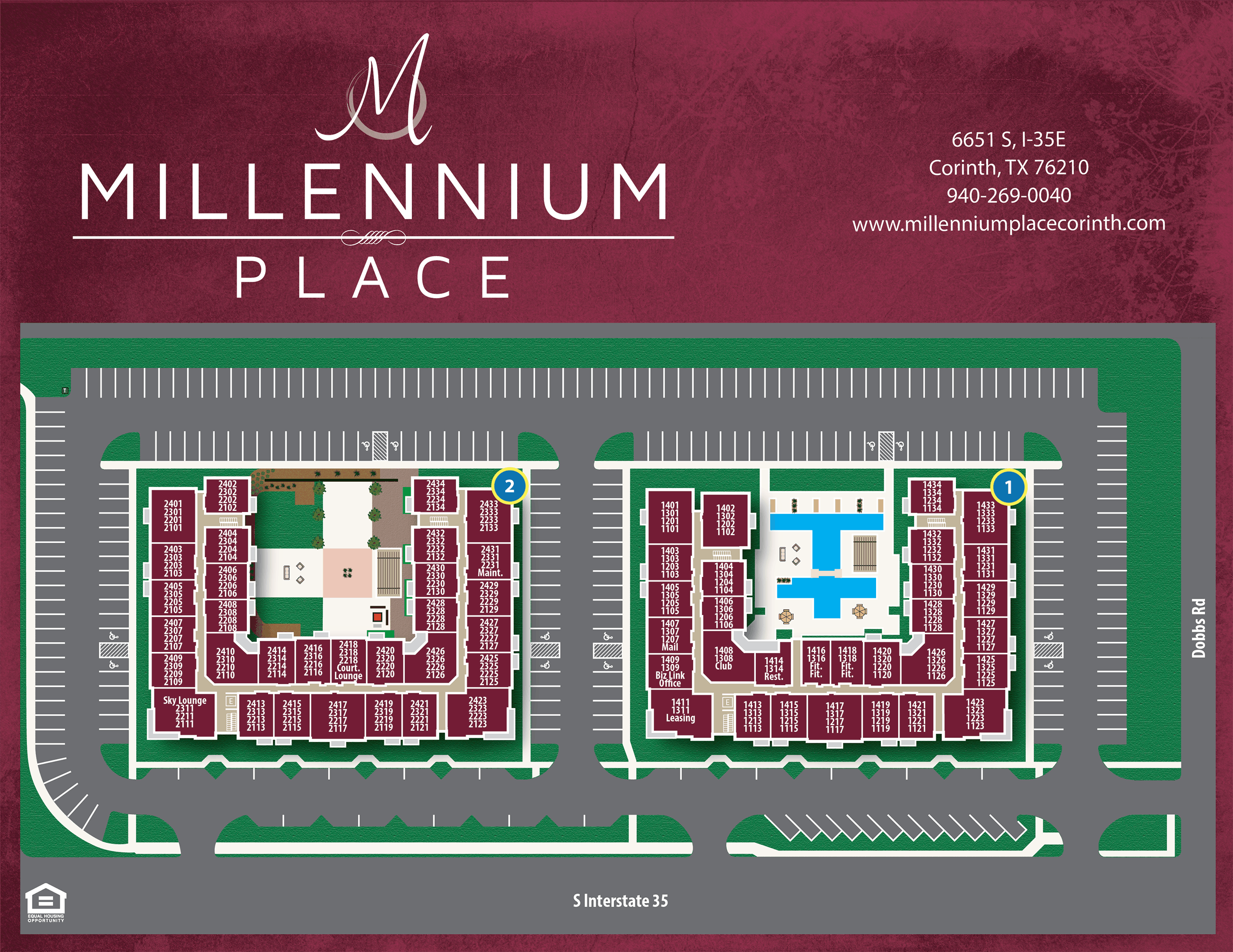 Community The Millennium Place Apartments