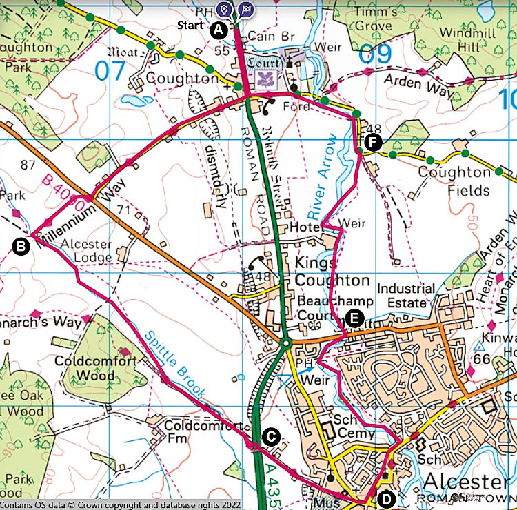 Walk 29 Alcester Millennium Way