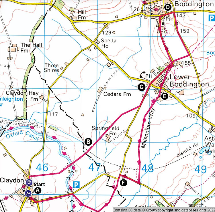 Walk 31 Claydon Millennium Way