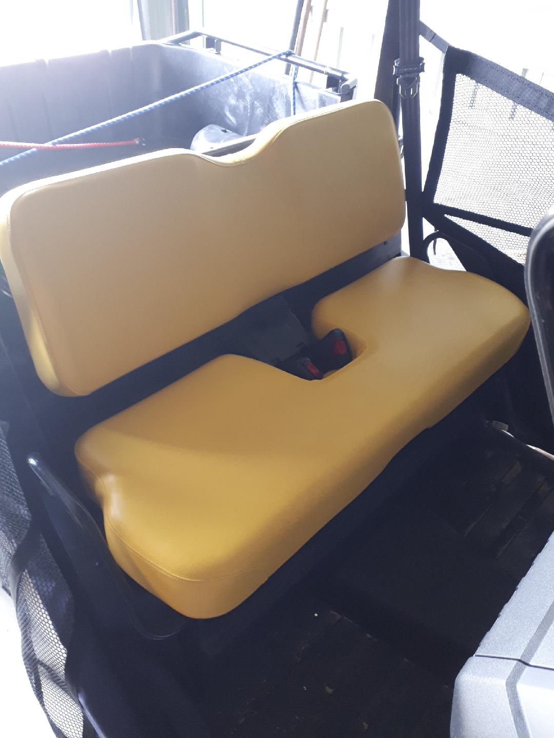 CANVAS SEAT covers to suit JOHN DEERE GATOR XUV550 XUV560 XUV590