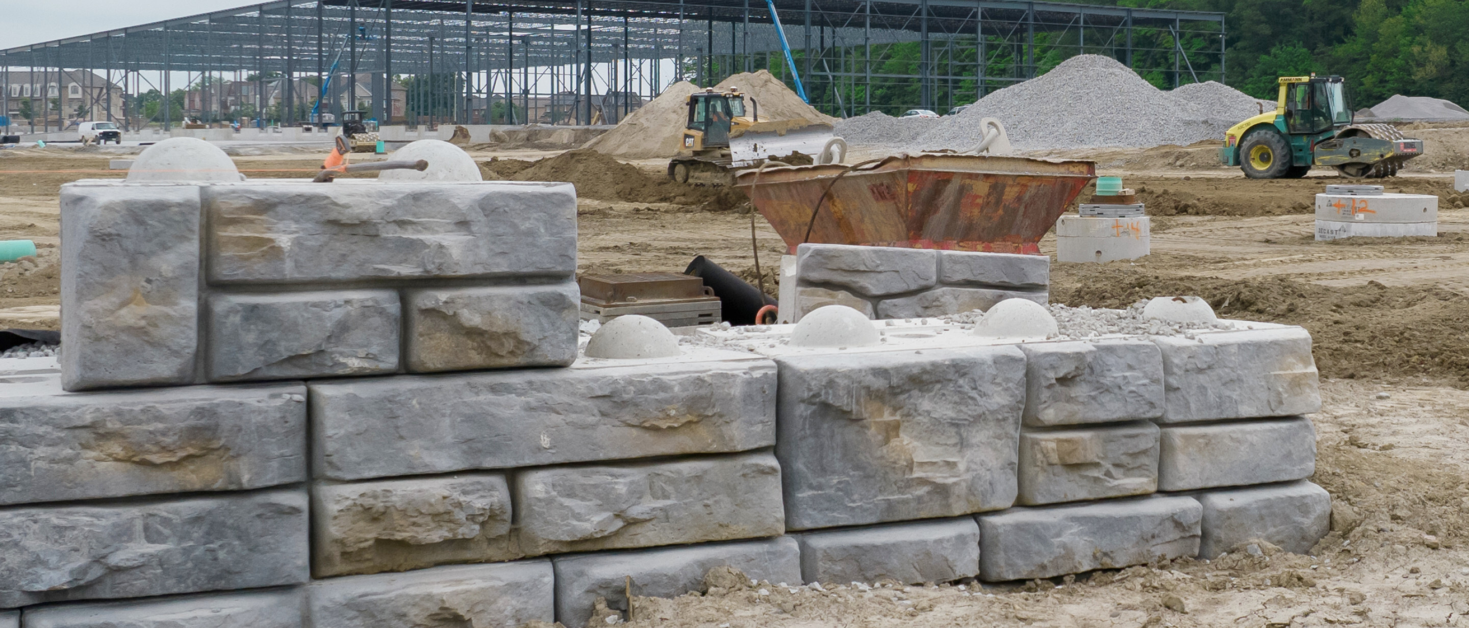 The Miller Group RediRock® Retaining Wall Systems
