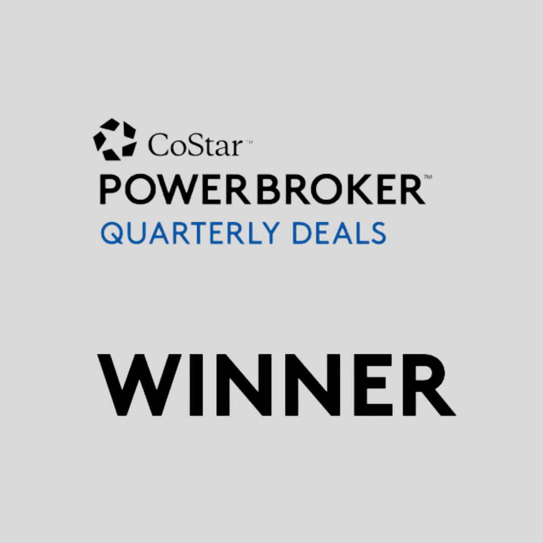 The Miller Group Wins CoStar’s 2023 Power Broker Quarterly Deals Award