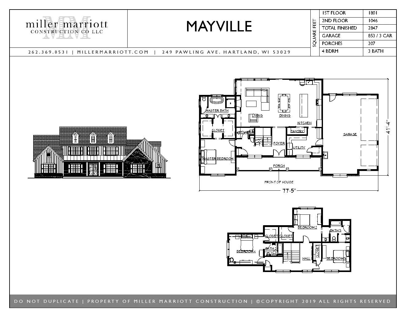 The Mayville I Miller Marriott Construction