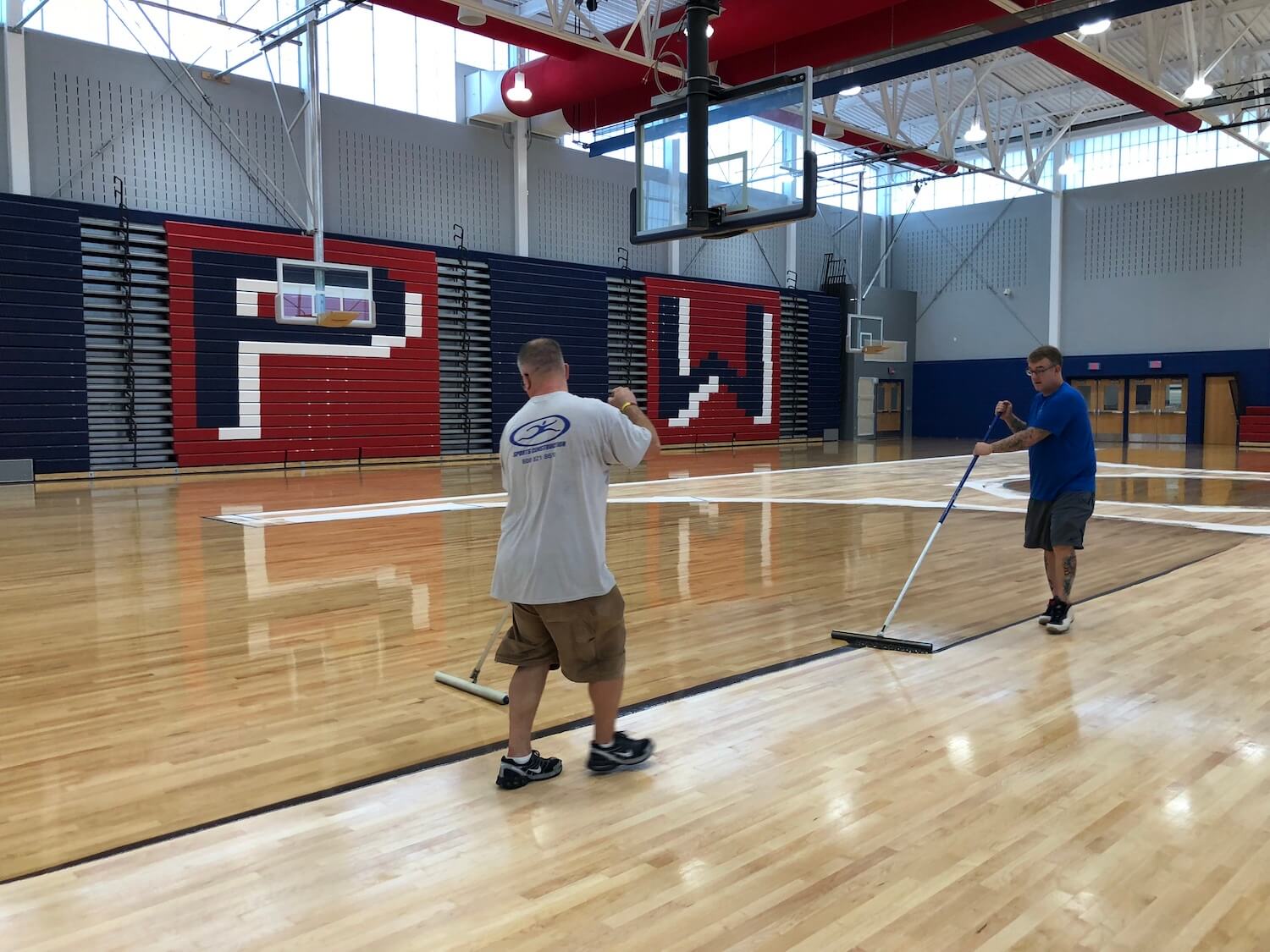 Refinishing vs Replacing A Gym Floor Miller Sports