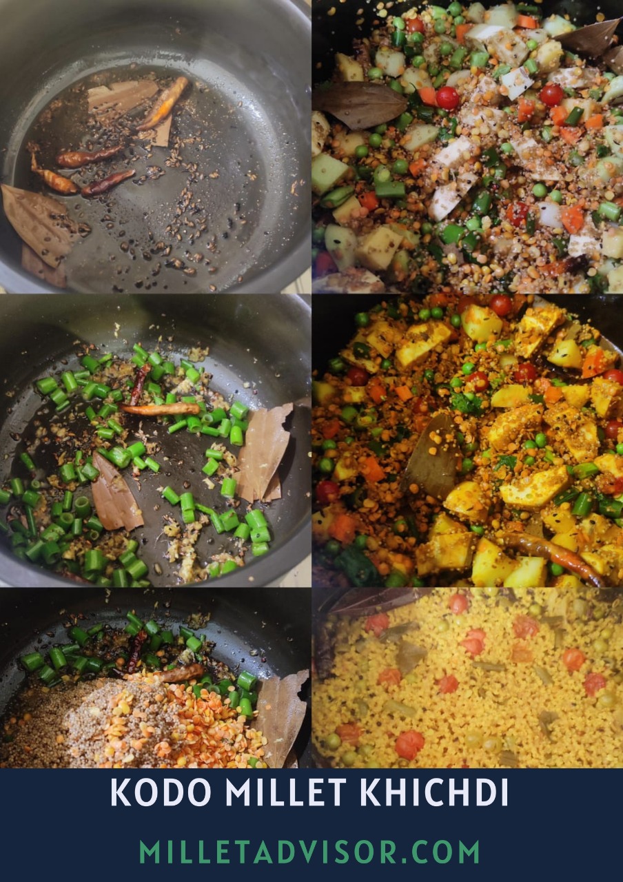 How to make Healthy and Nutritious Kodo Millet Khichdi Recipe at Home