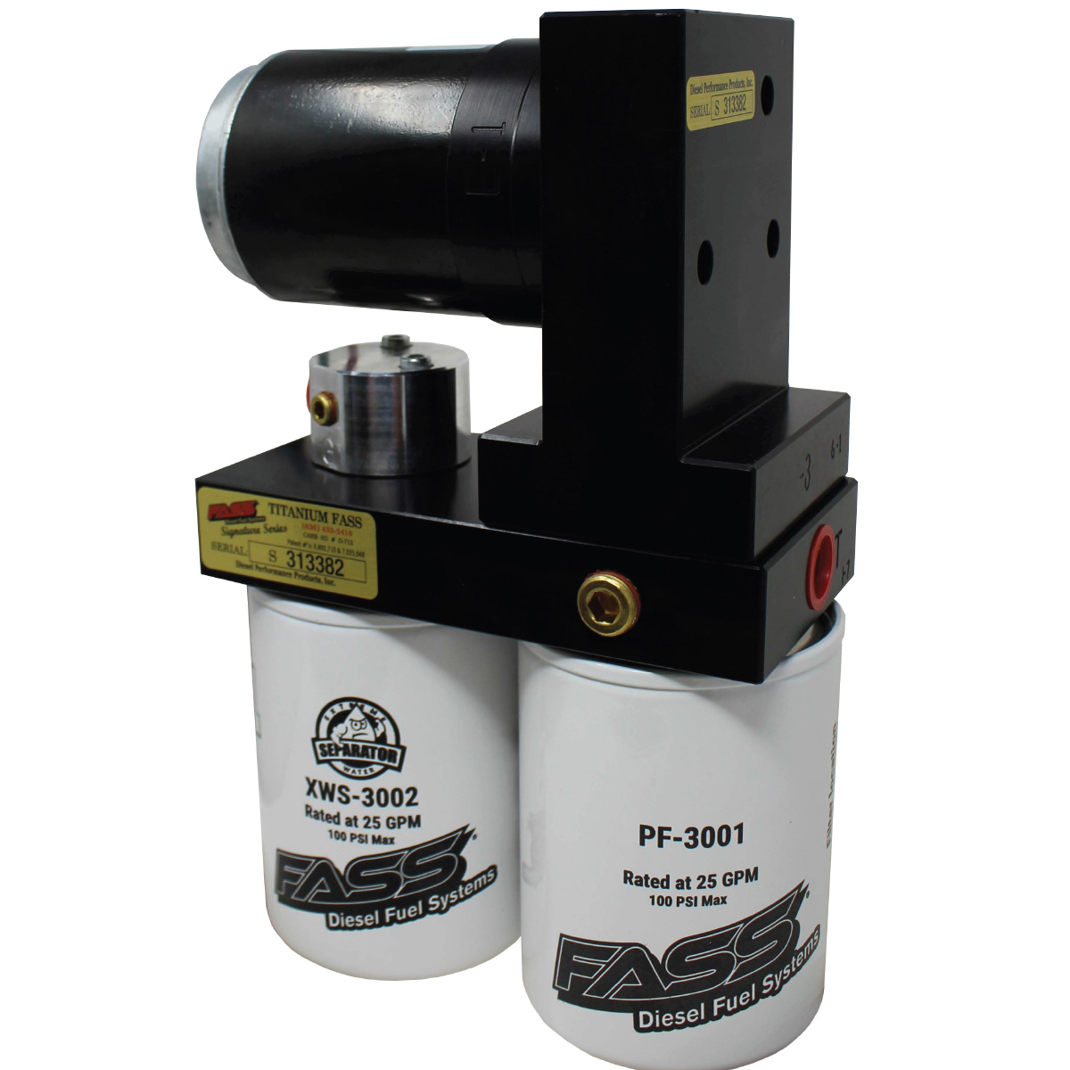 FASS Fuel Systems Titanium Signature Series Diesel Fuel System 100GPH Dodge Cummins 5.9L 1998.5