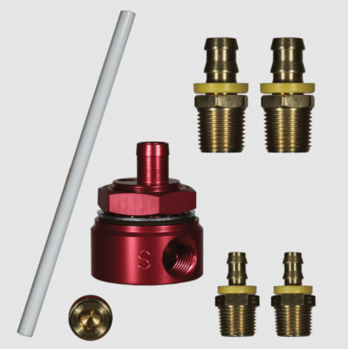 FASS Fuel Systems Diesel Fuel 5/8 Suction Tube Kit With Bulkhead