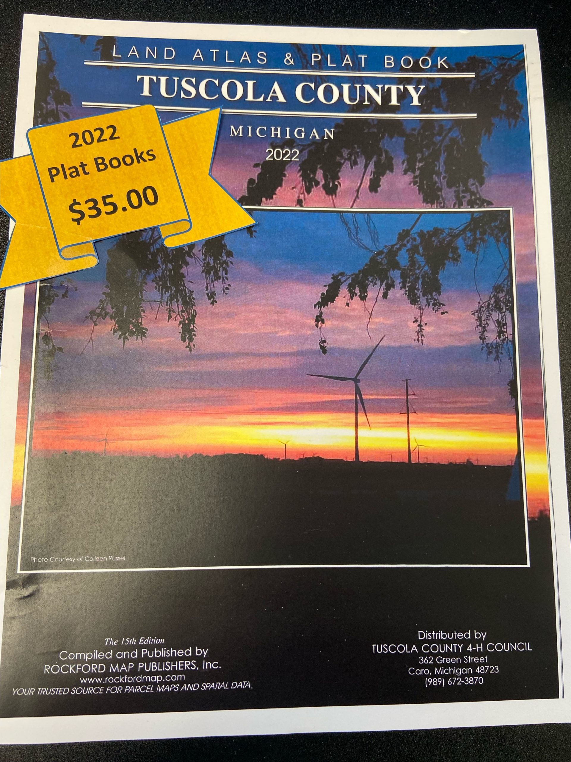 Tuscola County 2022 Plat Books Now Available!