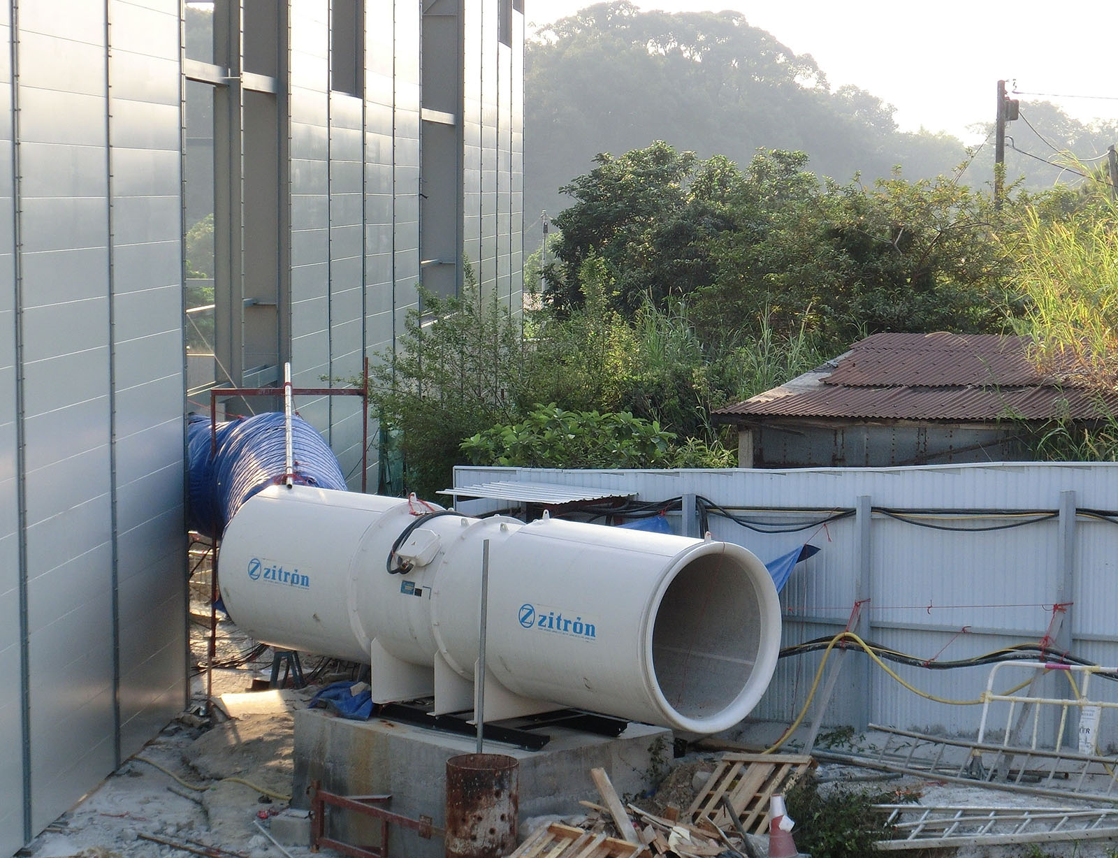 Million Base Temporary Ventilation Fan