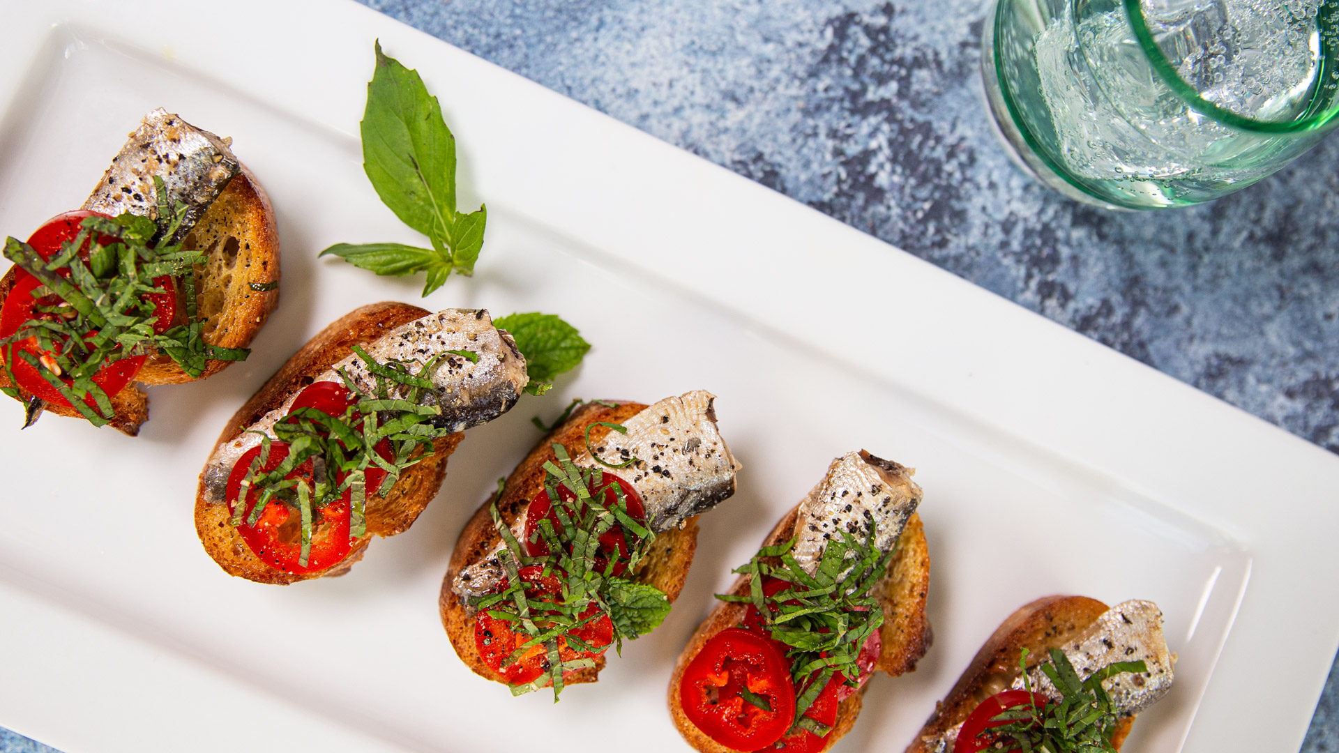 Crostini with Canned Sardines Club des Millionnaires