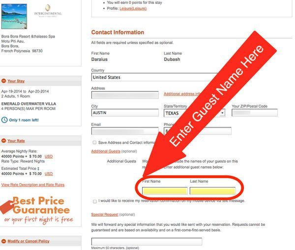 Can You Reserve A Hotel Room For Someone Else Hotel Gue