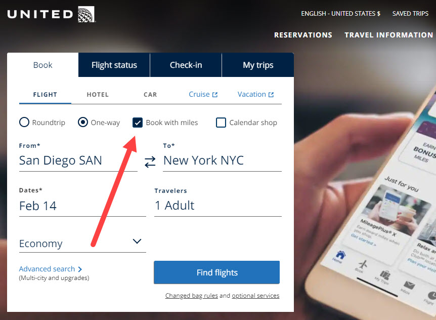 How to use United Airlines miles Million Mile Secrets