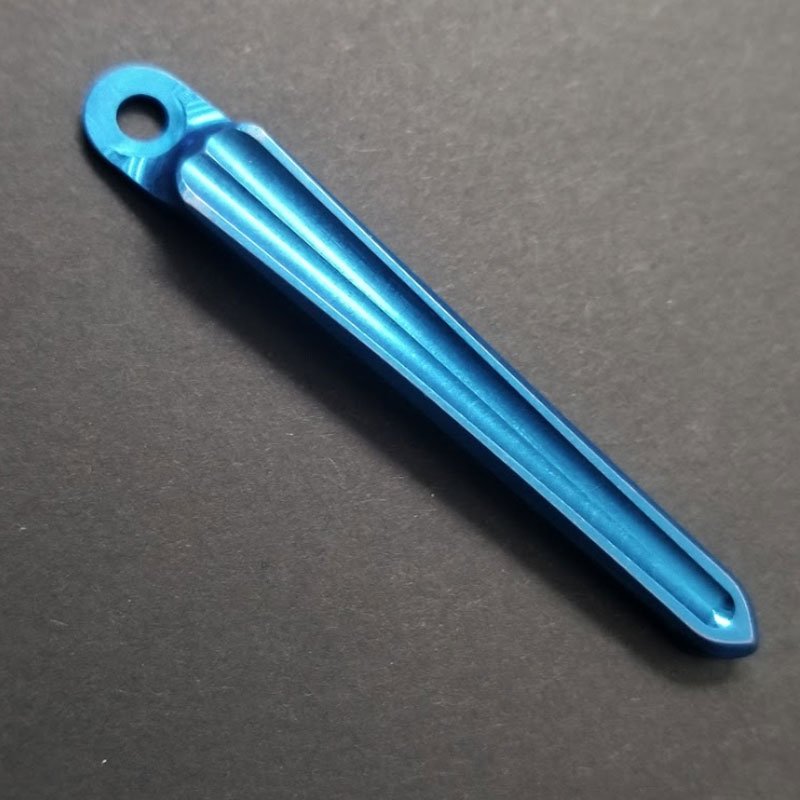 V2 Titanium Clip Anodized Millit Knives