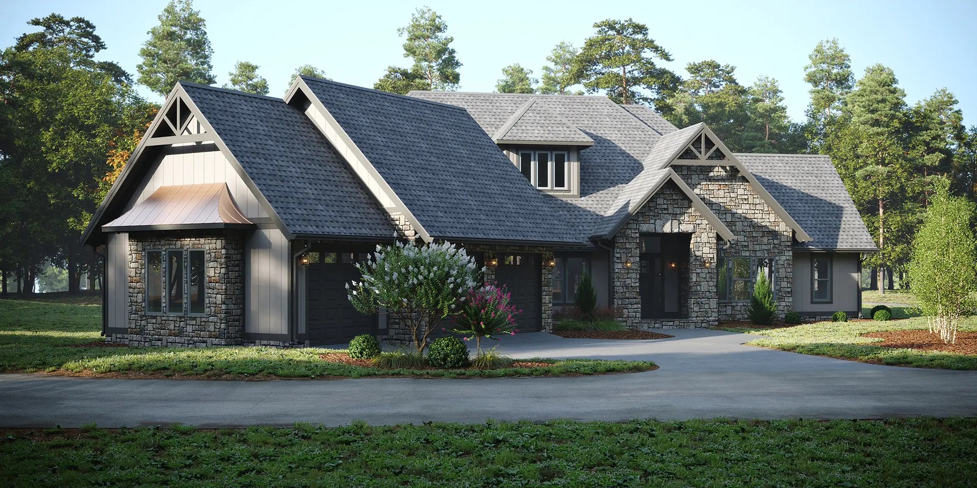 The Riverstone House 45 (Lot 13) New Homes Mills River Crossing