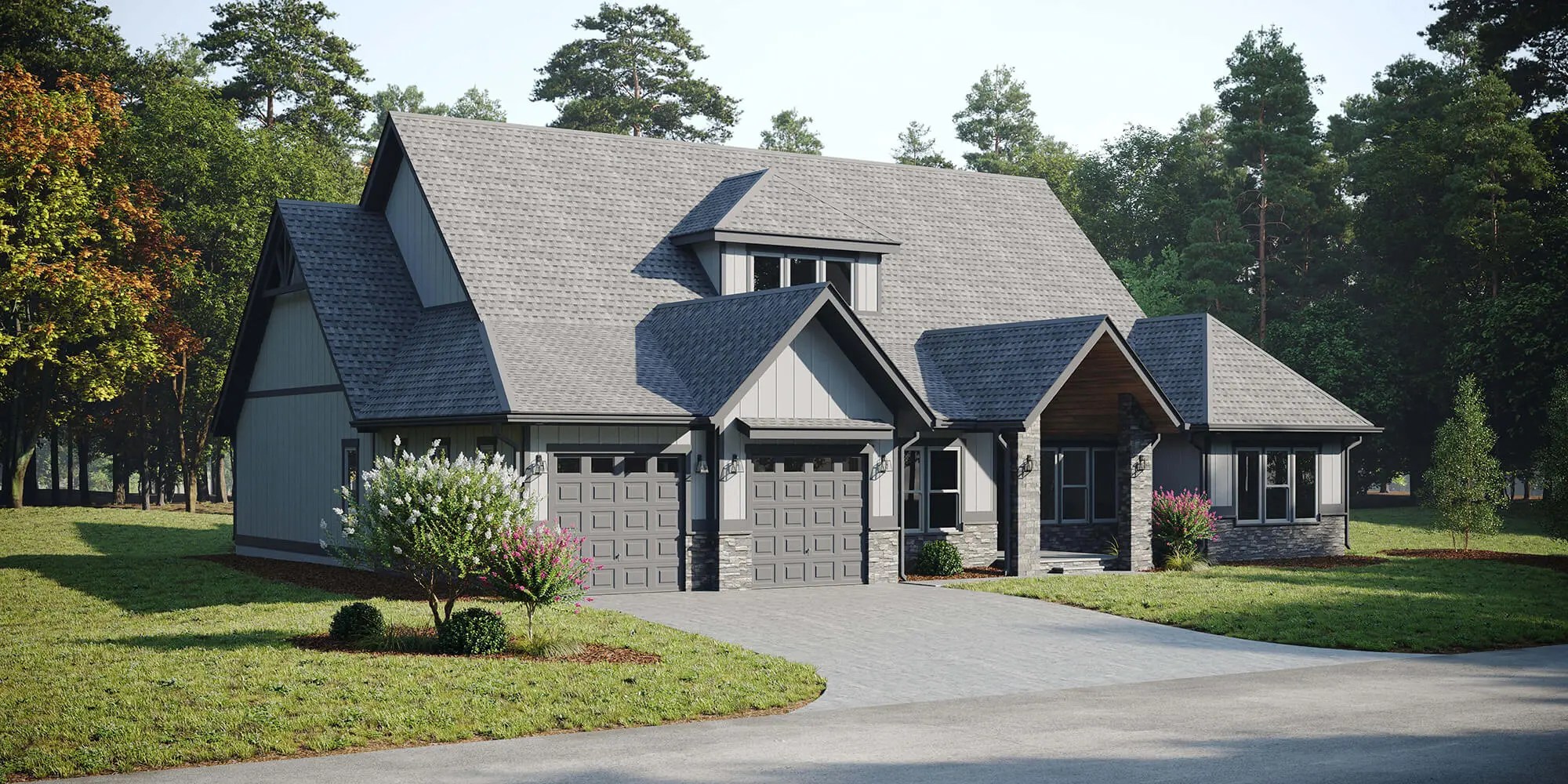 The Ridgewood House 90 L (Lot 8) New Homes Mills River Crossing Real Estate Developer