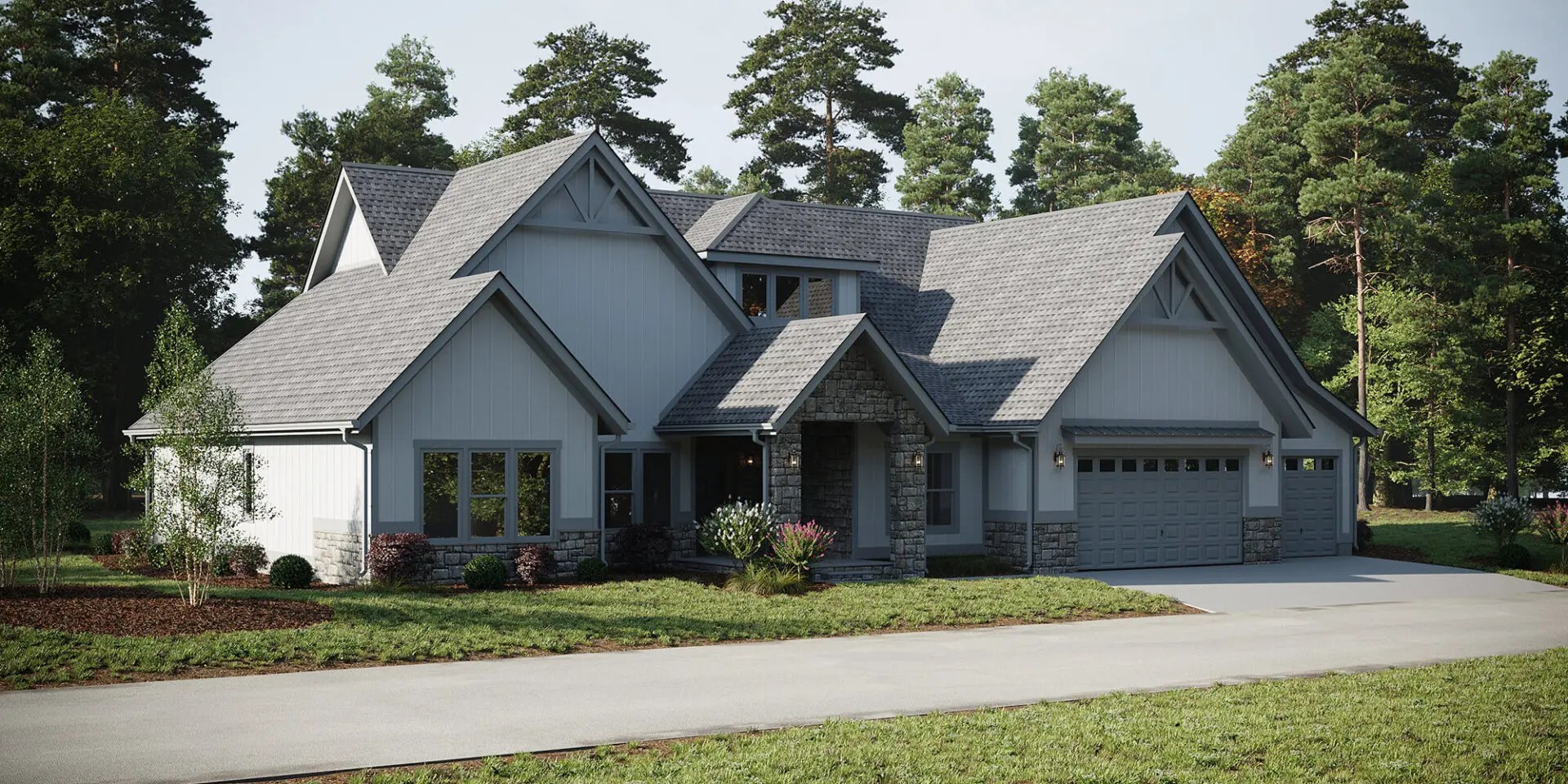 Ridgewood House 90 R, 2 cars (Lot 81) Mills River New Homes