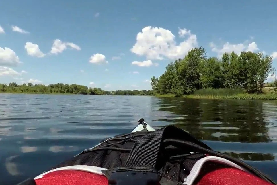 Kayaking on the Mississippi The Millstone