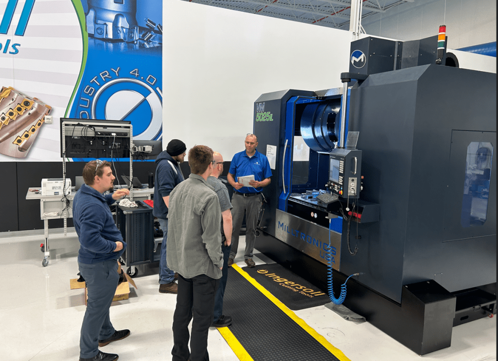 Milltronics Training at Ingersoll Cutting Tools Technology Center