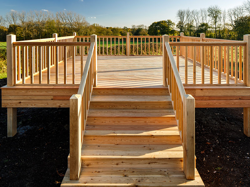 Larch Decking MILLWORKS