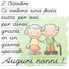 Auguri A Tutti I Nonni Milocca Milena Libera