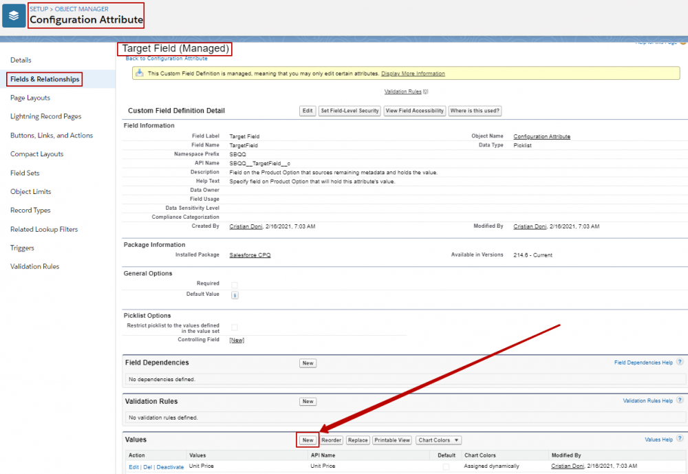 Salesforce CPQ Configuration Attributes vs Global Attributes