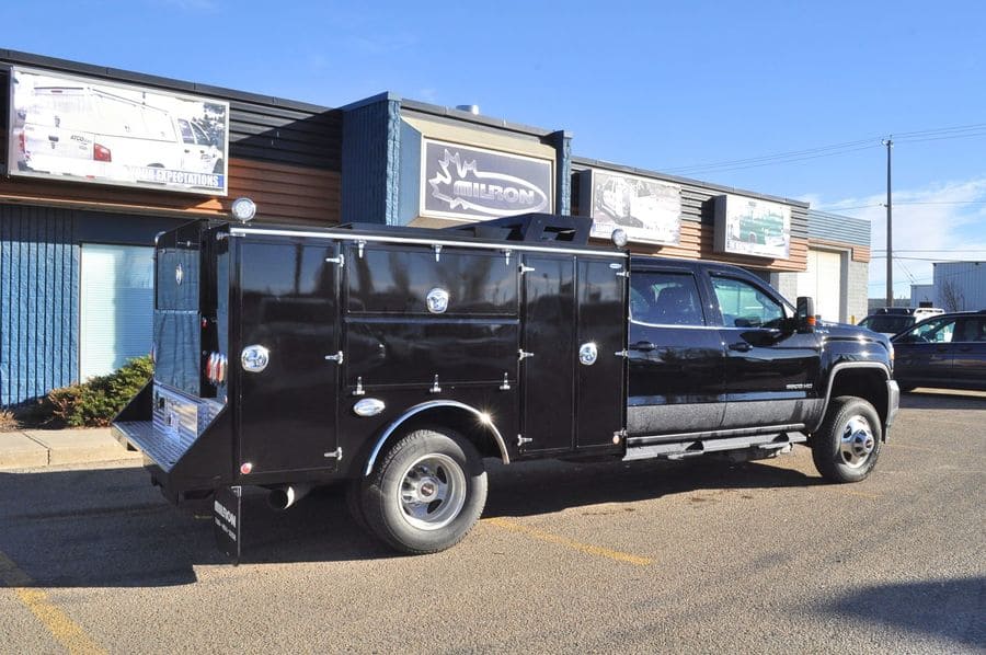 9 Foot Service Truck Body Work Truck Edmonton, AB Milron Metal