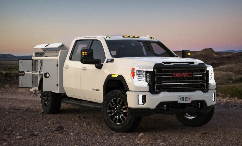 6Foot Aluminum Service Truck Body Work Trucks Milron Truck Bodies