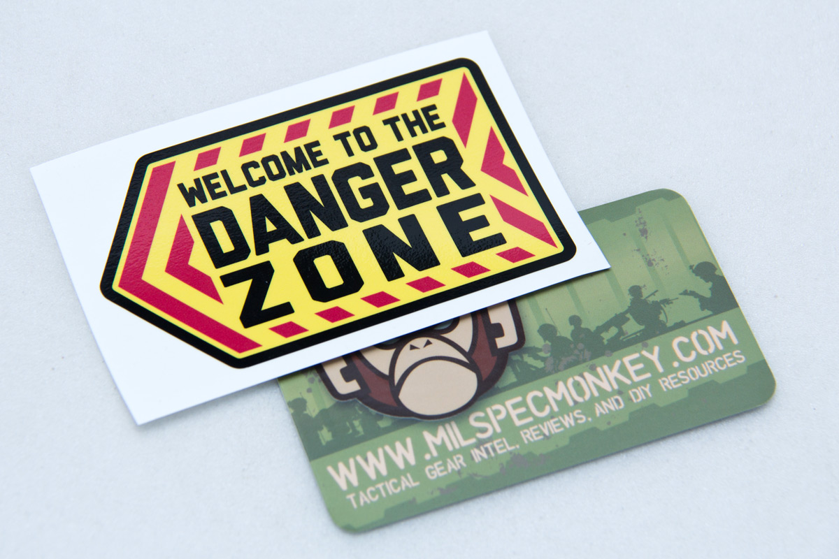 Danger Zone Decal