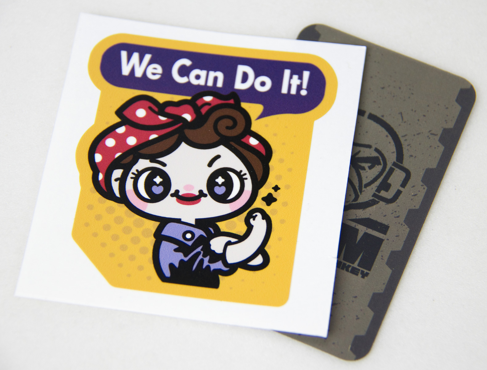 We Can Do It Cute Decal