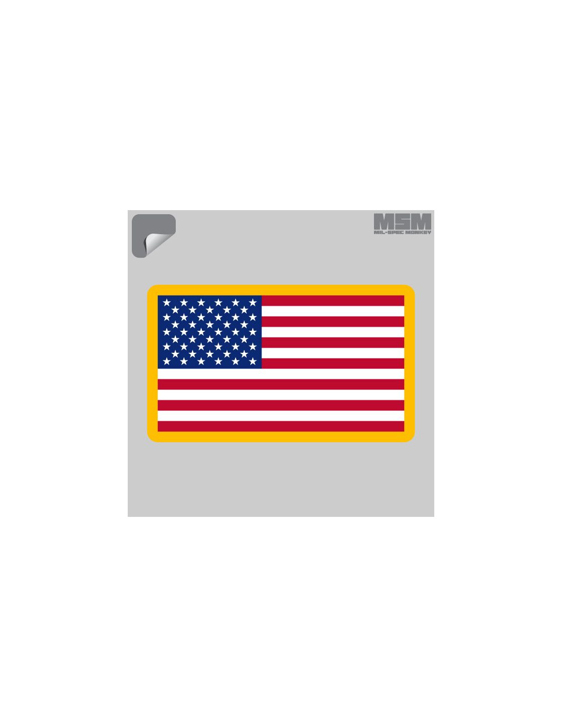 US Flag Decal
