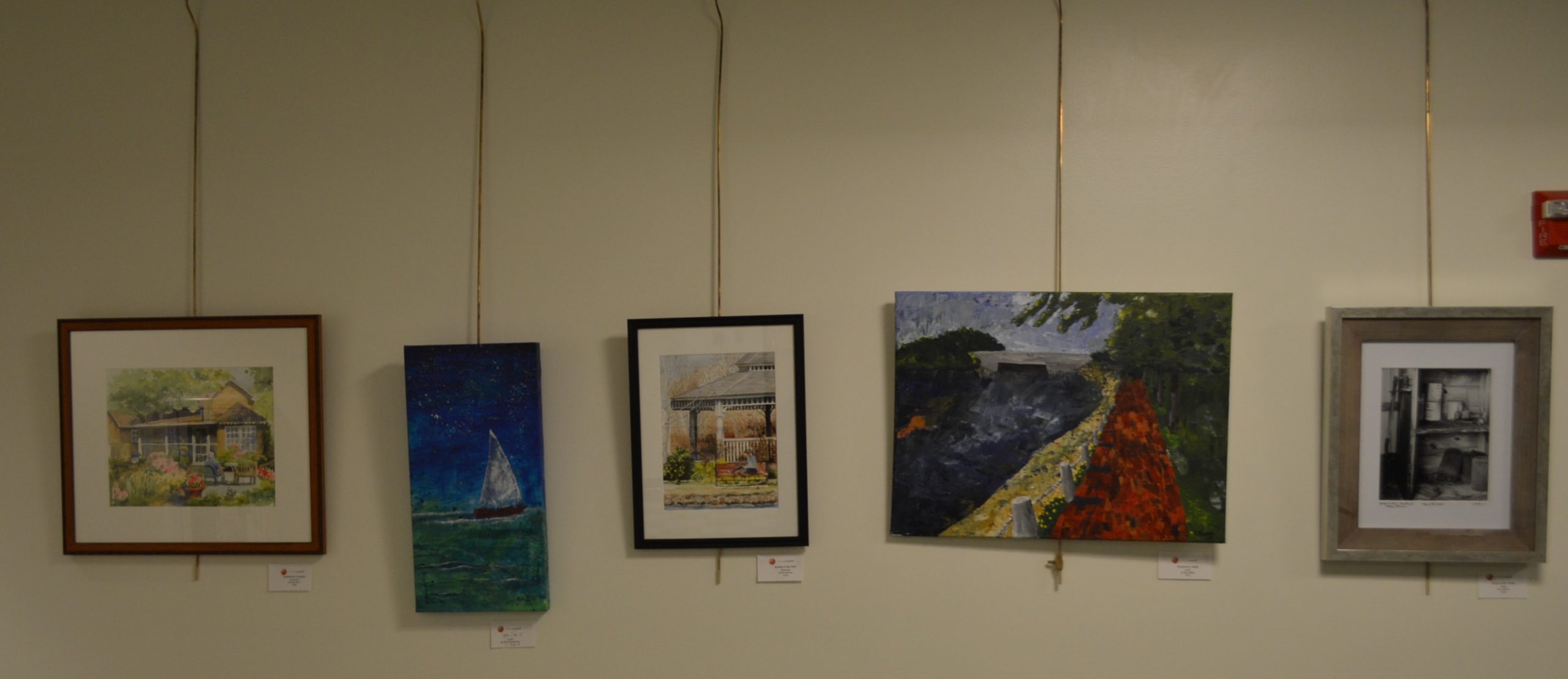 Guided Tours Milton Arts Guild Paintings at the Milton Public Library