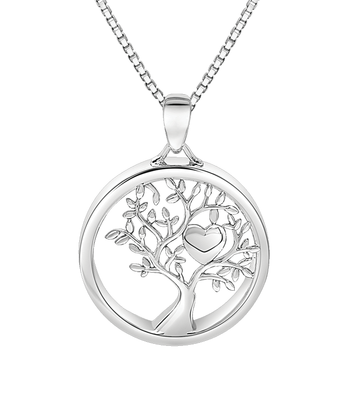 Remembrance Tree Sterling Silver Pendant Milwaukee Cremation