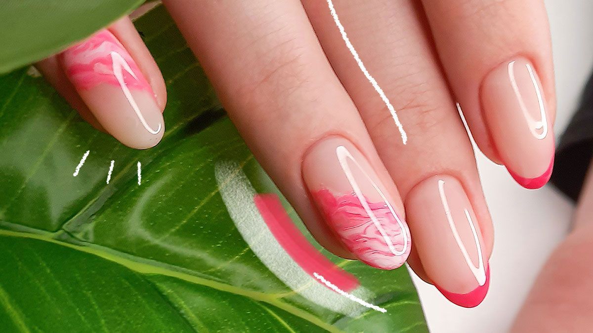 Nageltrend Herbst 2022 Deconstructed French Nails einfach stylen