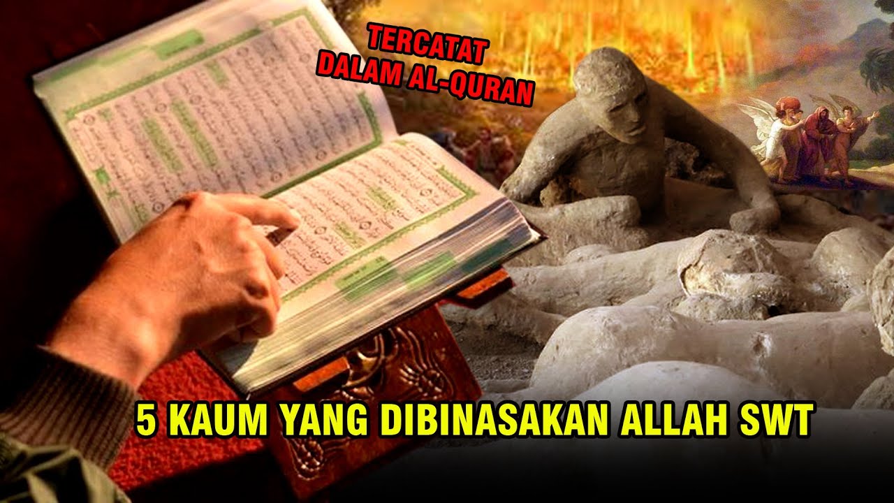 Inilah 5 Kaum Diazab&Dibinasakan Allah Yang Diceritakan Dalam AlQuran