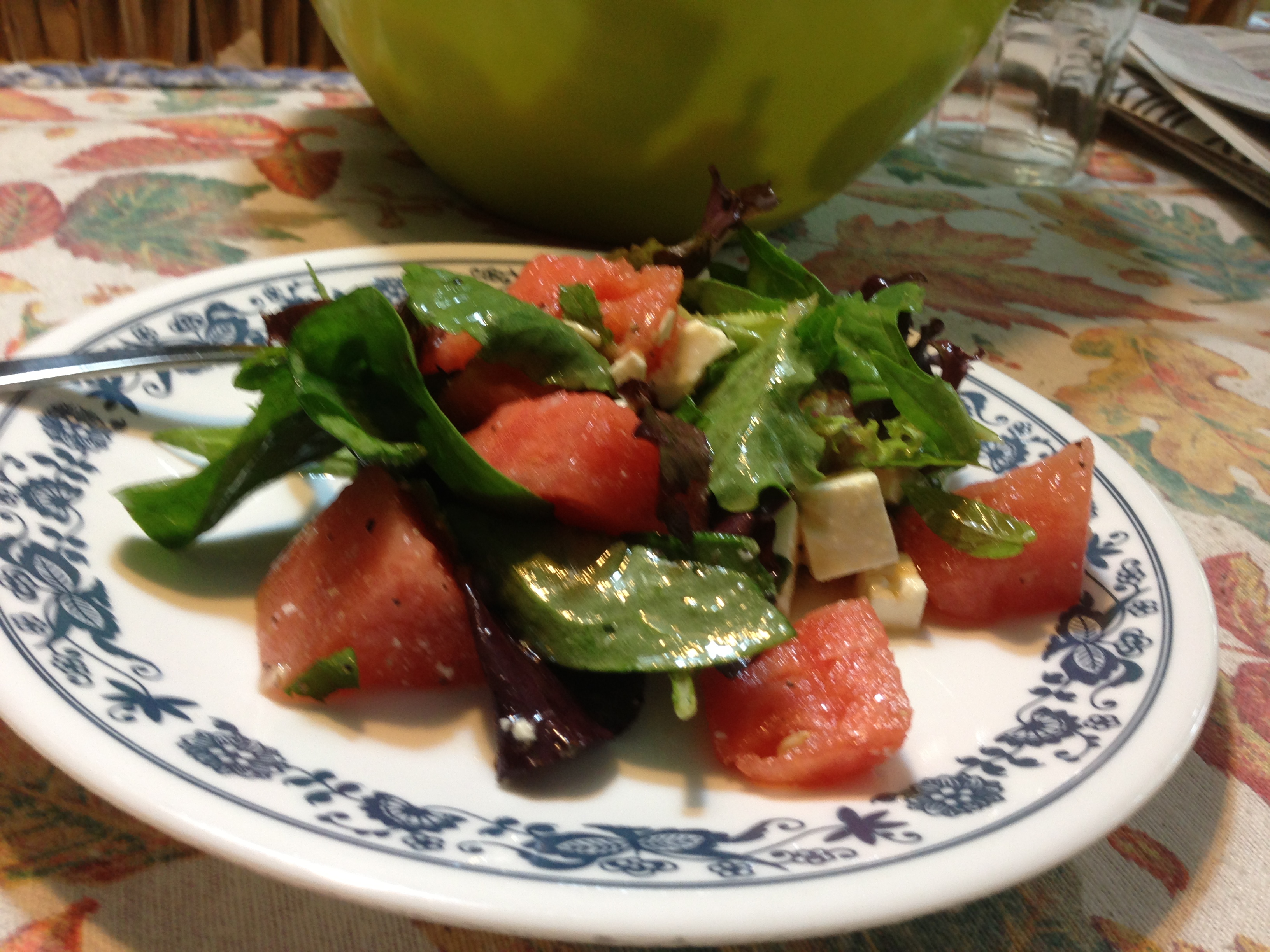 Arugula, Watermelon and Feta Salad Ina Garten things I like