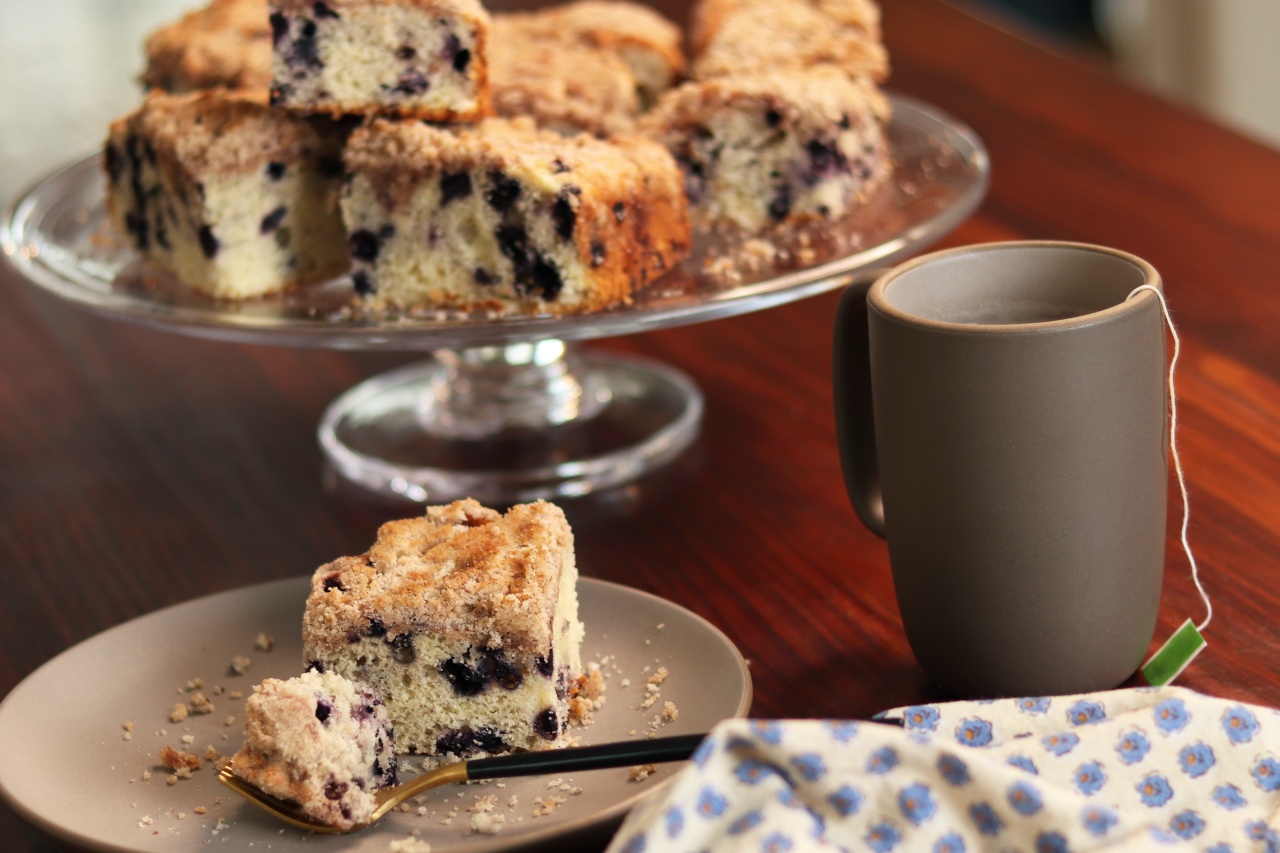 blueberry buckle from yankee things I like