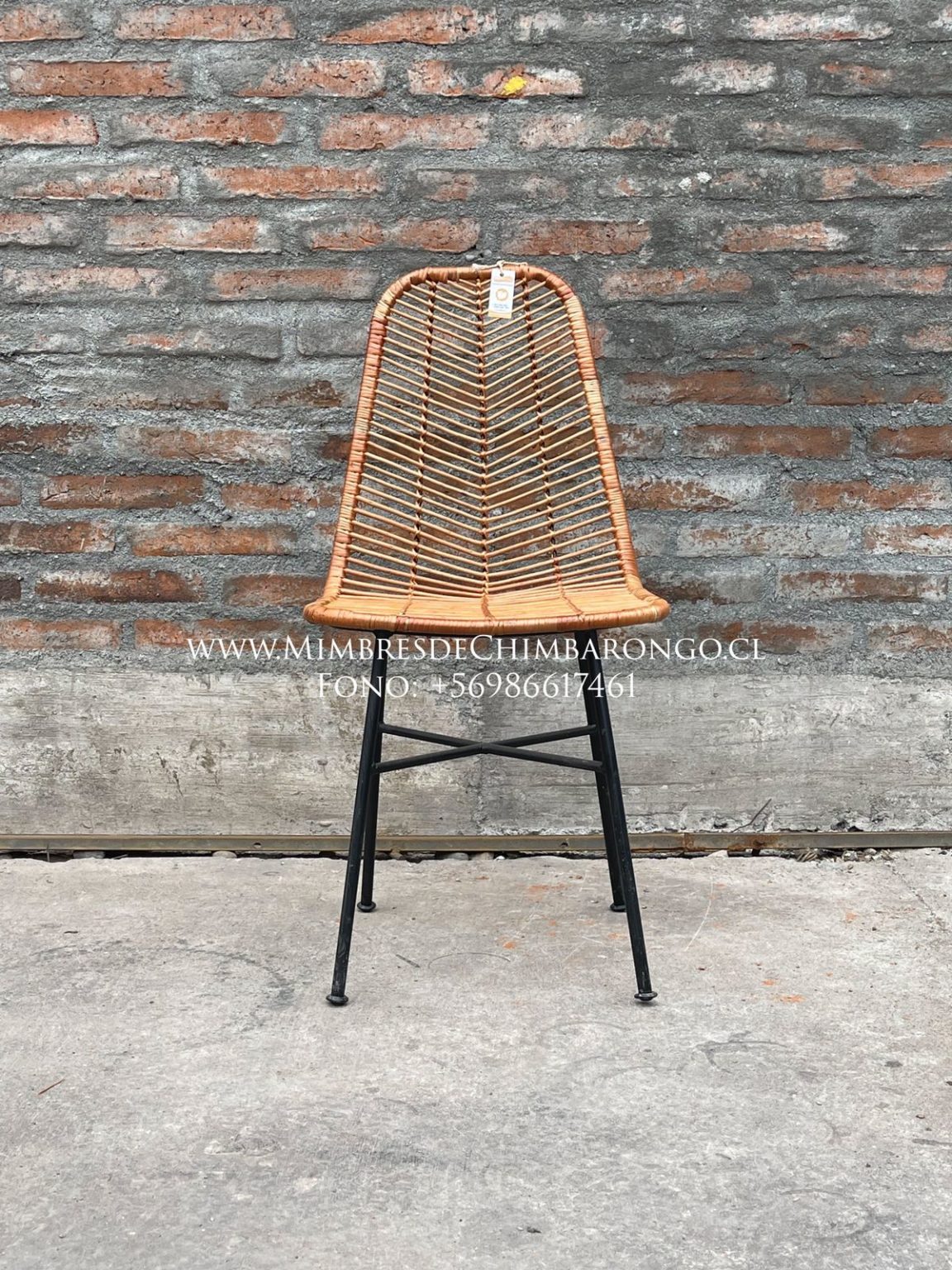 SILLA DE MIMBRE FLECHA COCIDO Mimbres de Chimbarongo