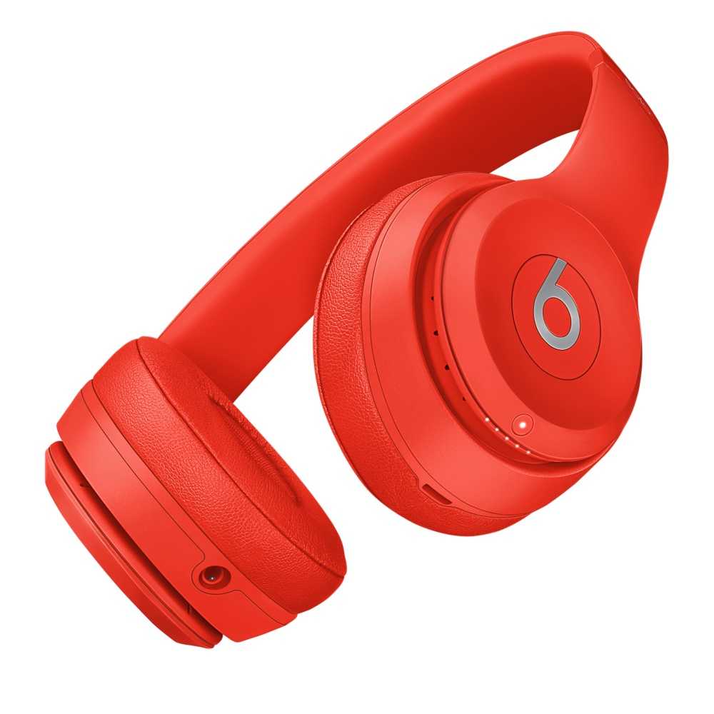 Beats Solo 3 Wireless Overear Headphone Citrus Red (A1796CRD)