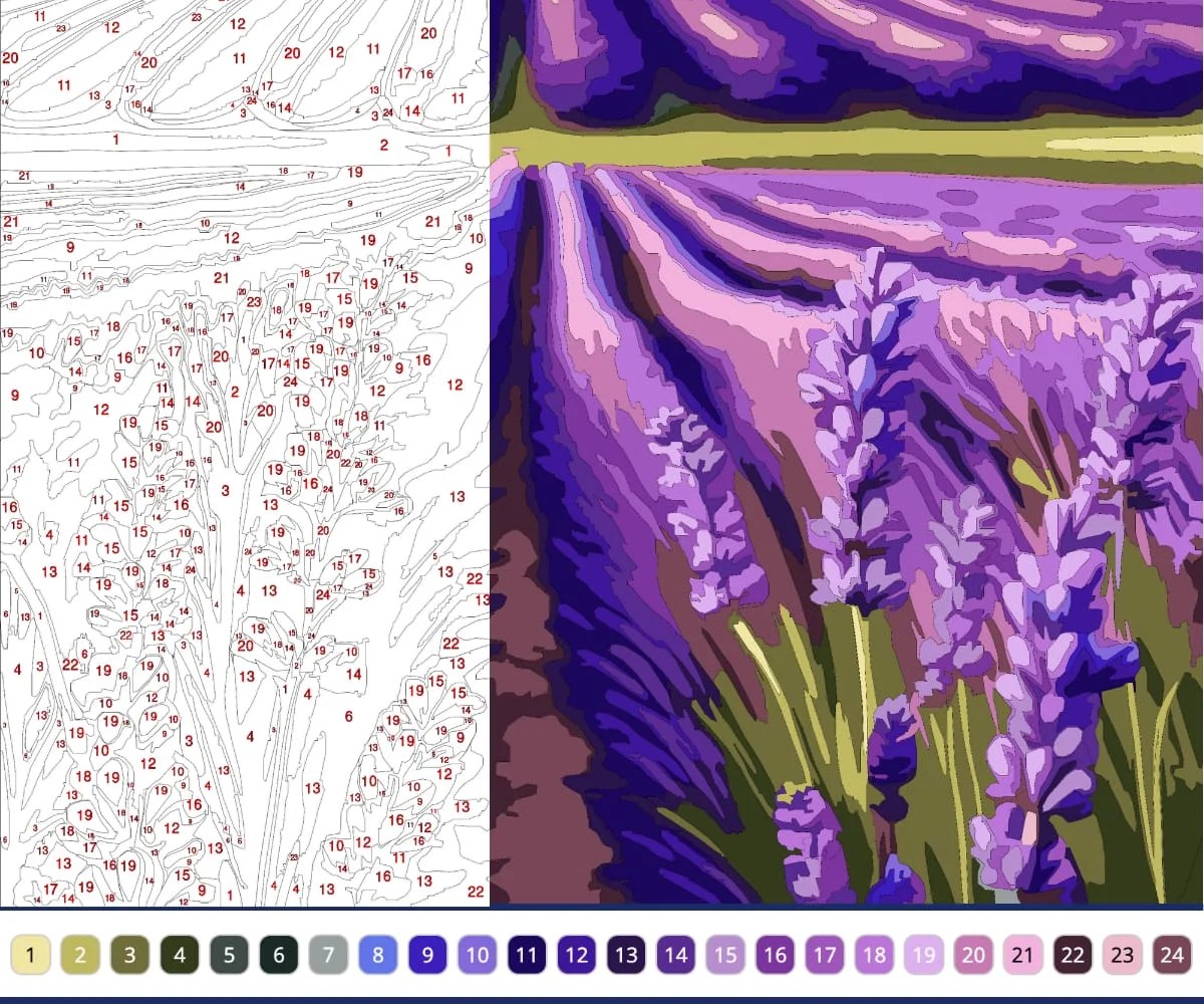Paint By Numbers Printable Generator