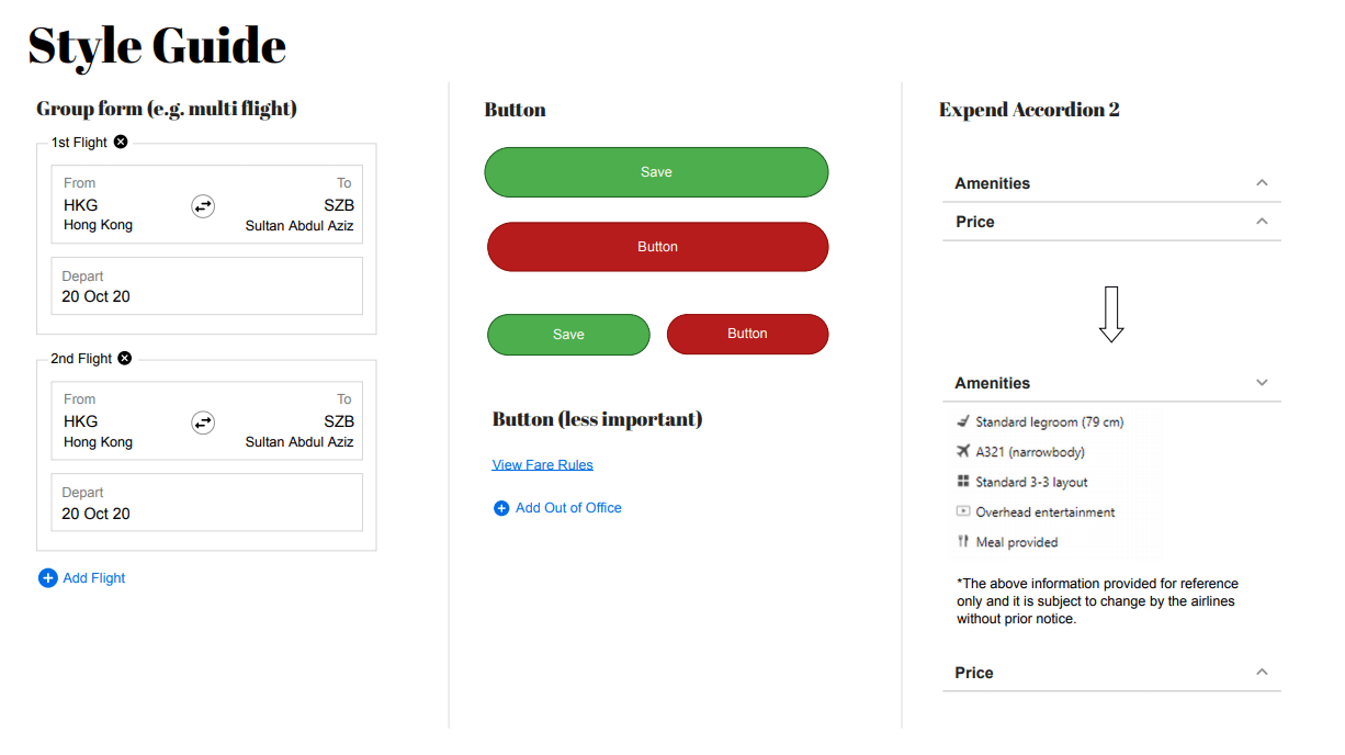 Trip organizer App UX/UI for revamp