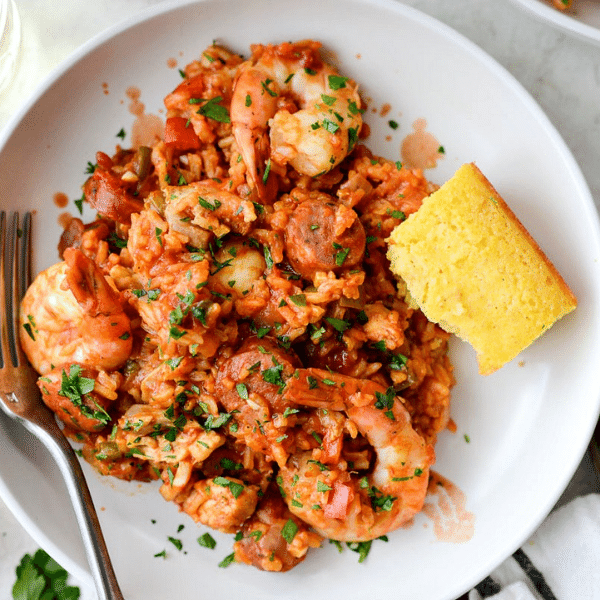 Louisiana Jambalaya and Cornbread CookAlong Class Mimi's Cooking Class