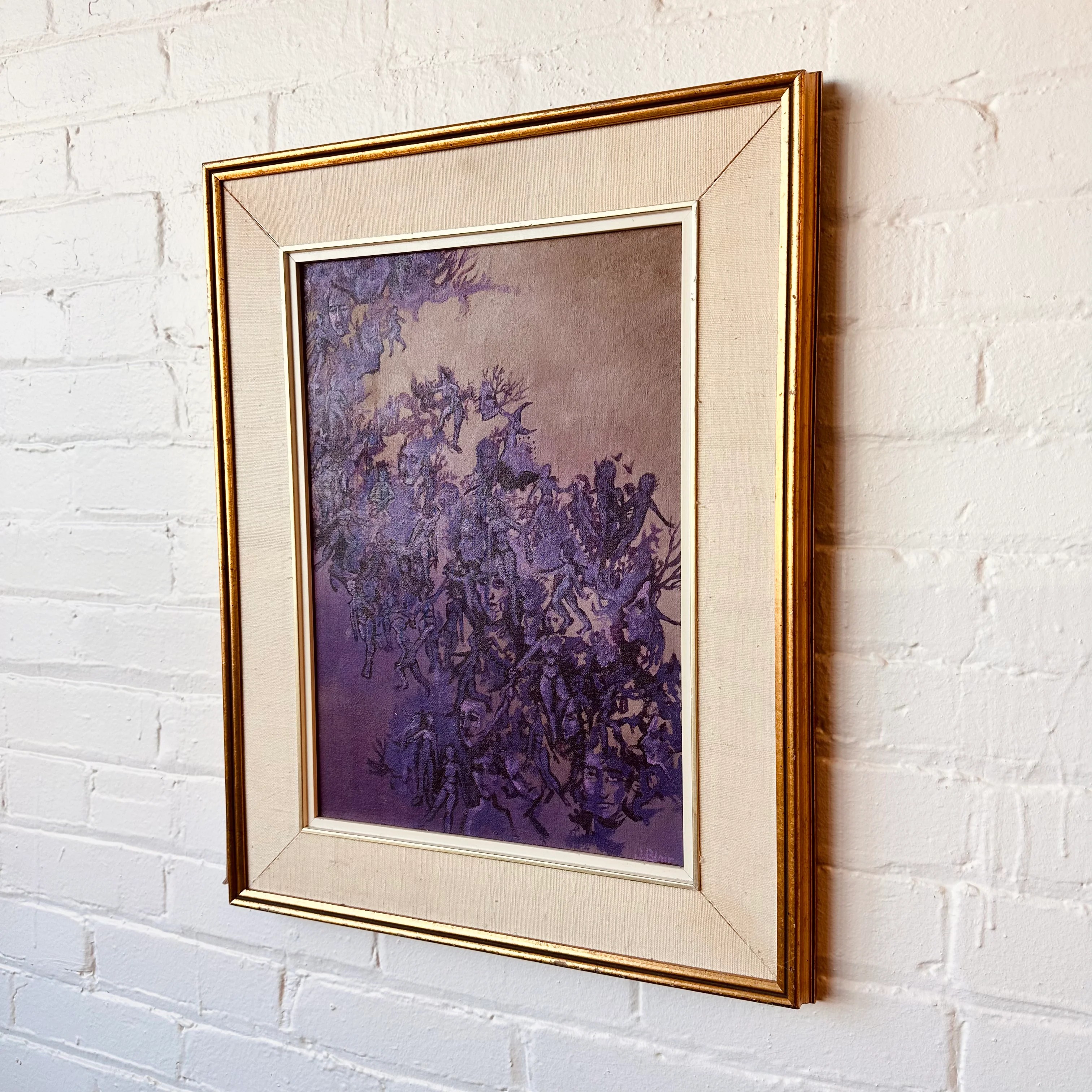 ARTWORK ON HARDBOARD BY J. BLAIR MiMO Decor