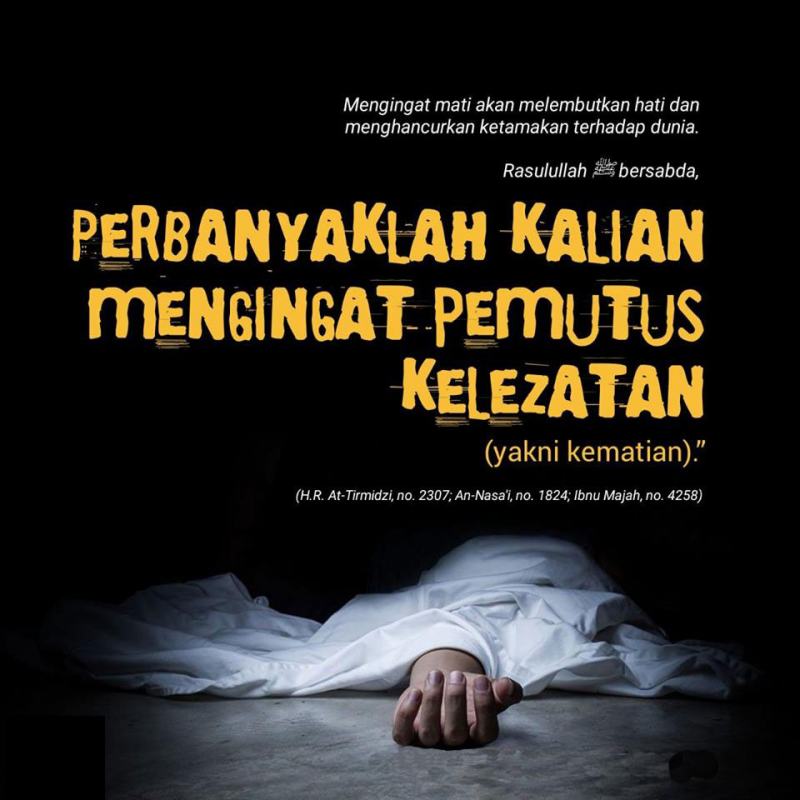 Kematian Adalah Nasehat Buku Motivasi Islam Karena