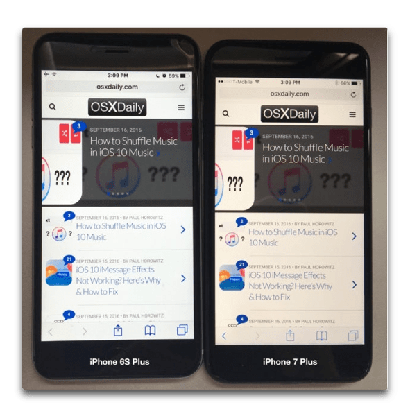 「iPhone 7/7 Plus」のイエロースクリーンを修正する方法 酔いどれオヤジのブログwp